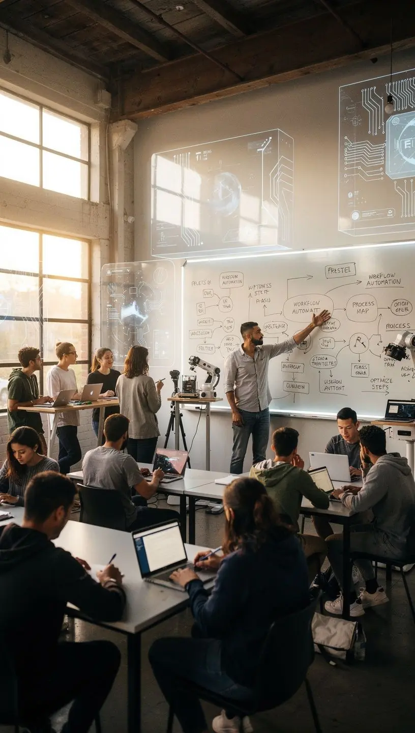 AI transforming business process efficiency through automation